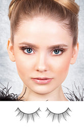 Black Deluxe Eyelashes - BE691 by Baci Lingerie